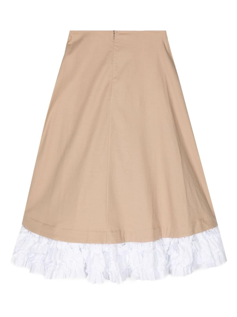 Jules gathered ruffle-trim skirt - 2