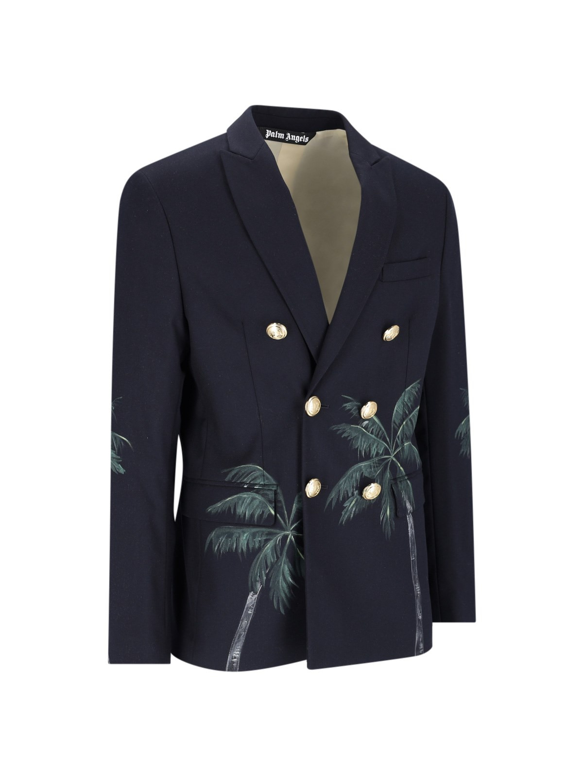 PRINTED DOUBLE BREAST BLAZER - 2