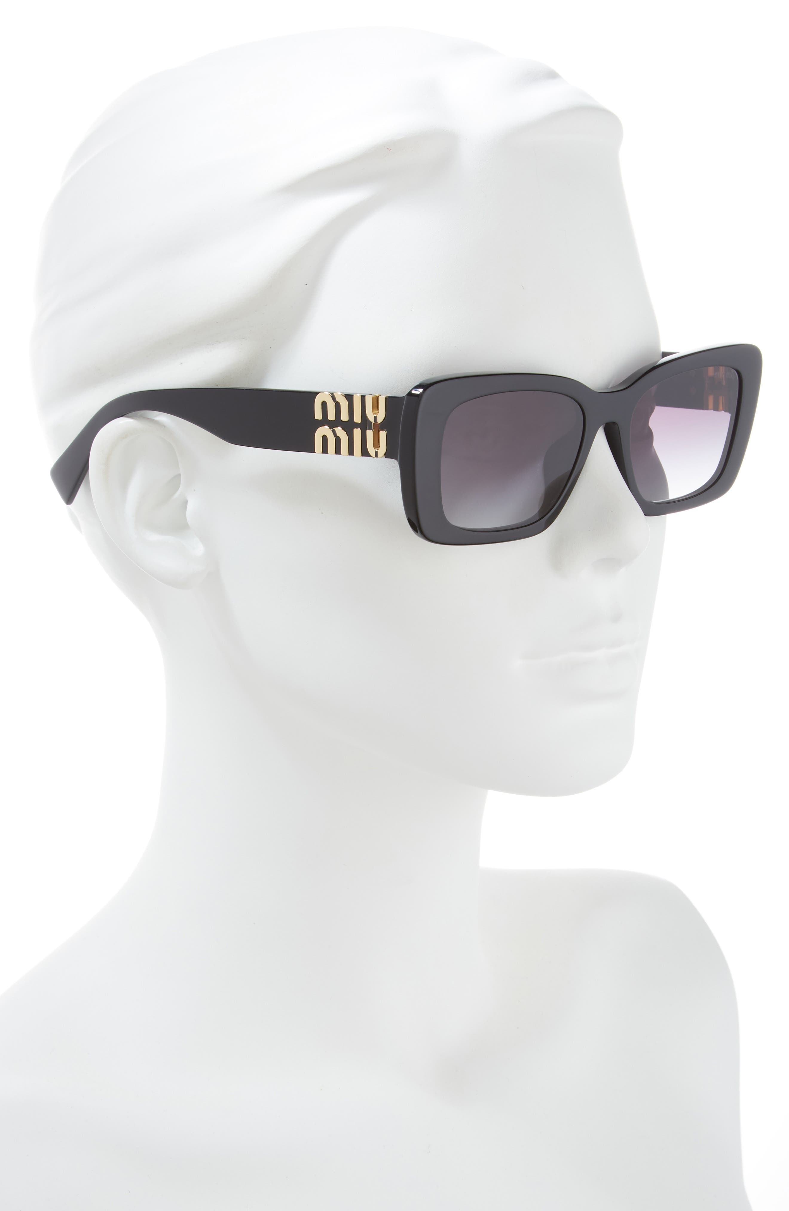 53mm Rectangular Sunglasses - 3