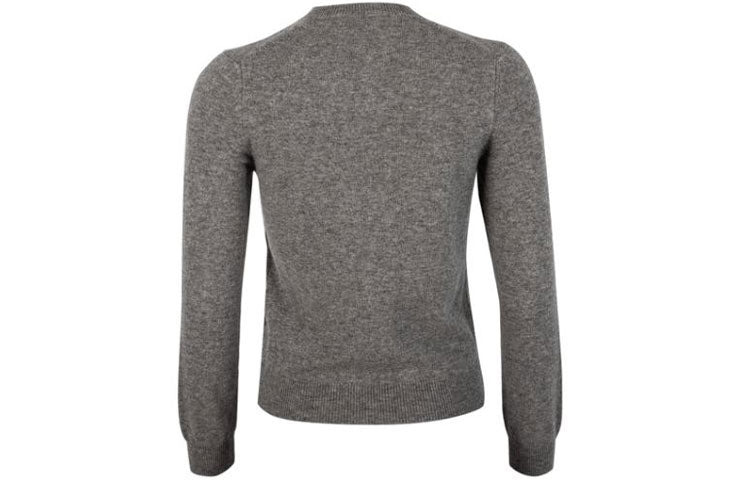 (WMNS) COMME des GARCONS PLAY Cardigan With Double Emblems 'Grey' AZ-N071-051-1 - 2