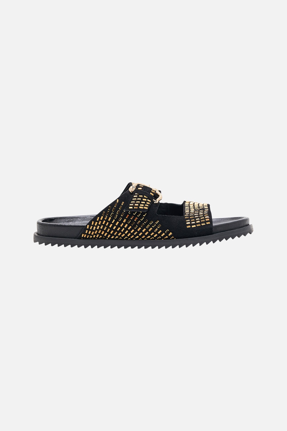 ALISA SNAKE BUCKLE SANDAL - 1