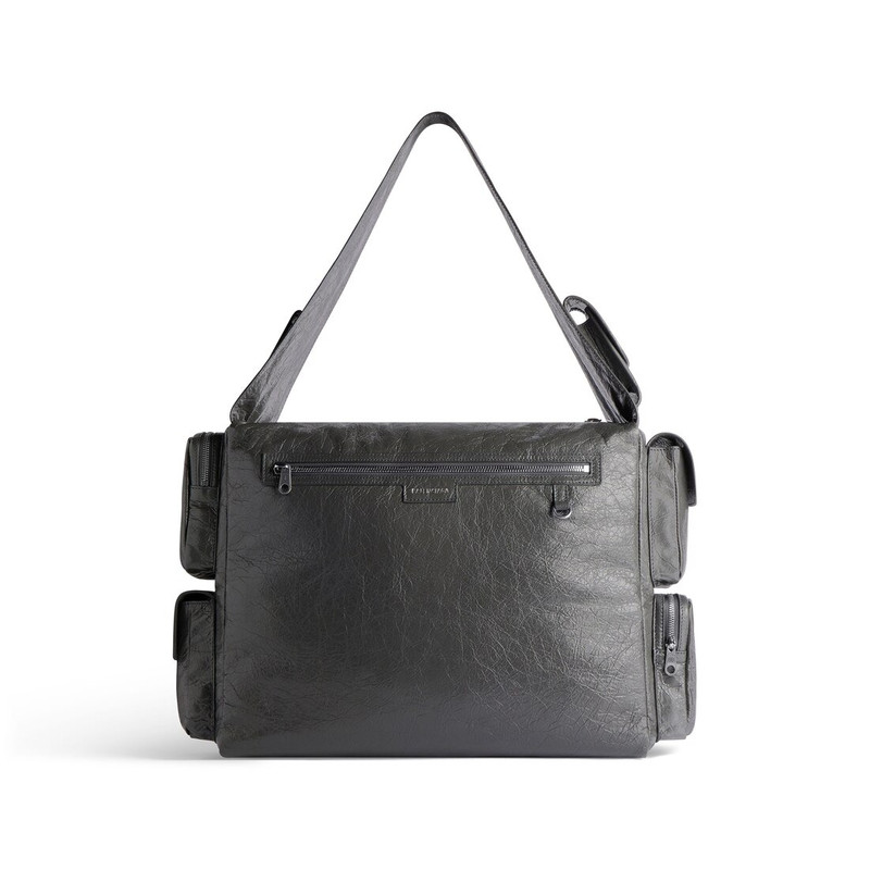Men's Superbusy Large Sling Bag  in Dark Grey 3