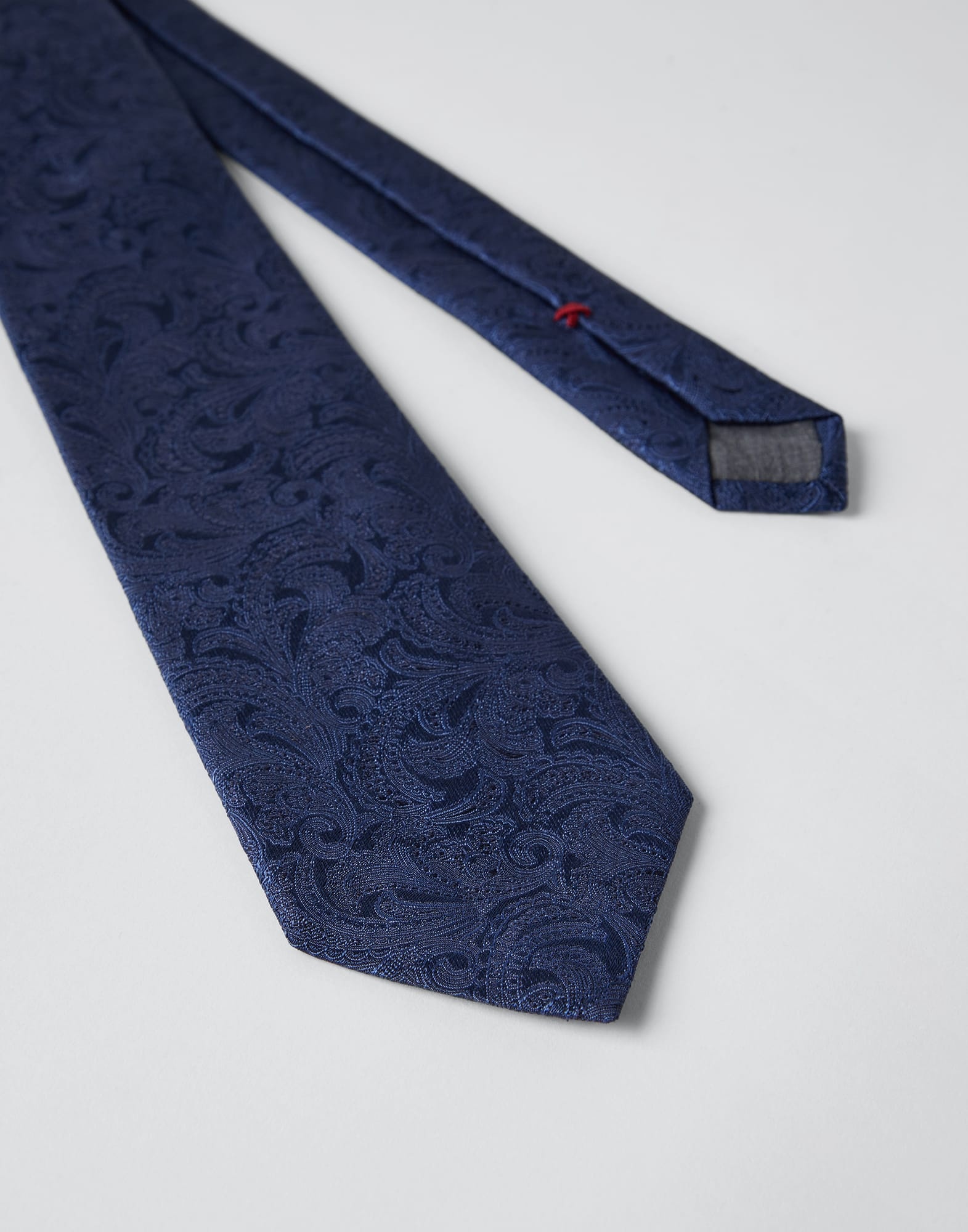 Paisley silk tie - 2