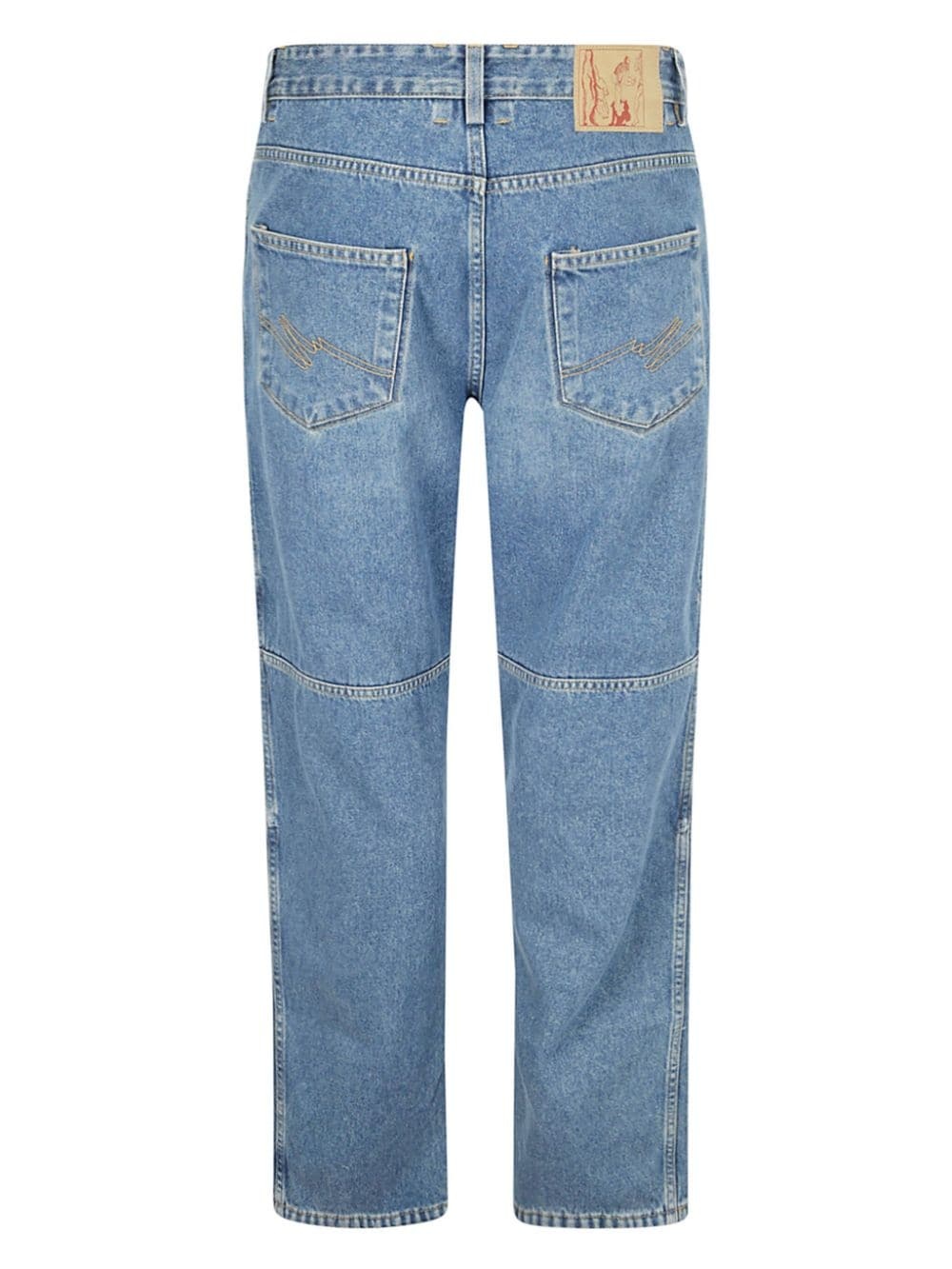 reversible camouflage-print jeans - 2