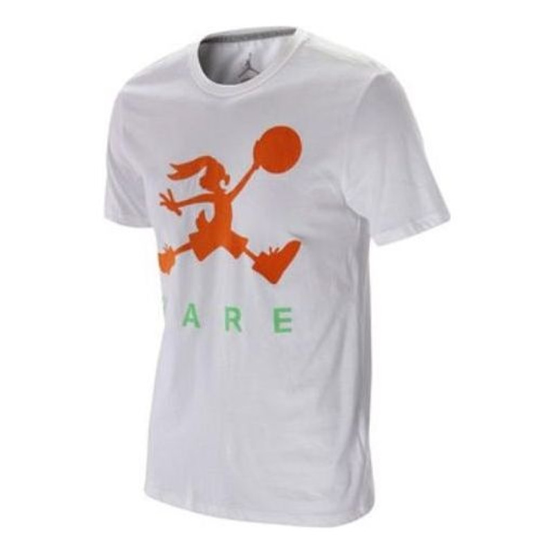 Air Jordan Hare T-Shirt 'White' 717083-100 - 1