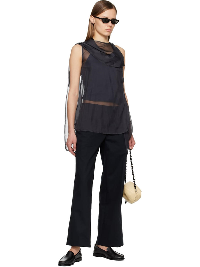 Aeyde Black Arthur Loafers outlook