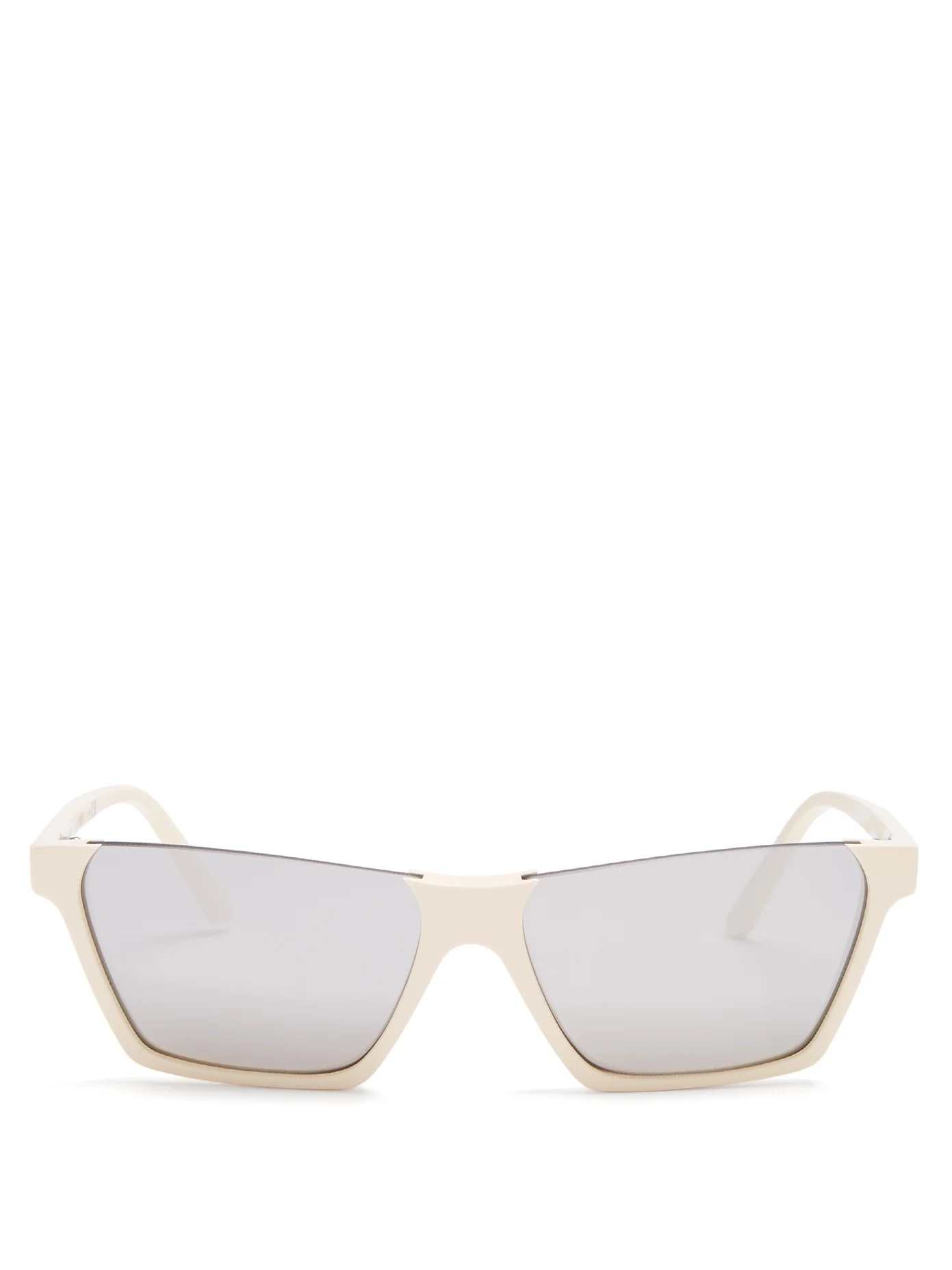 Rectangular acetate sunglasses - 1