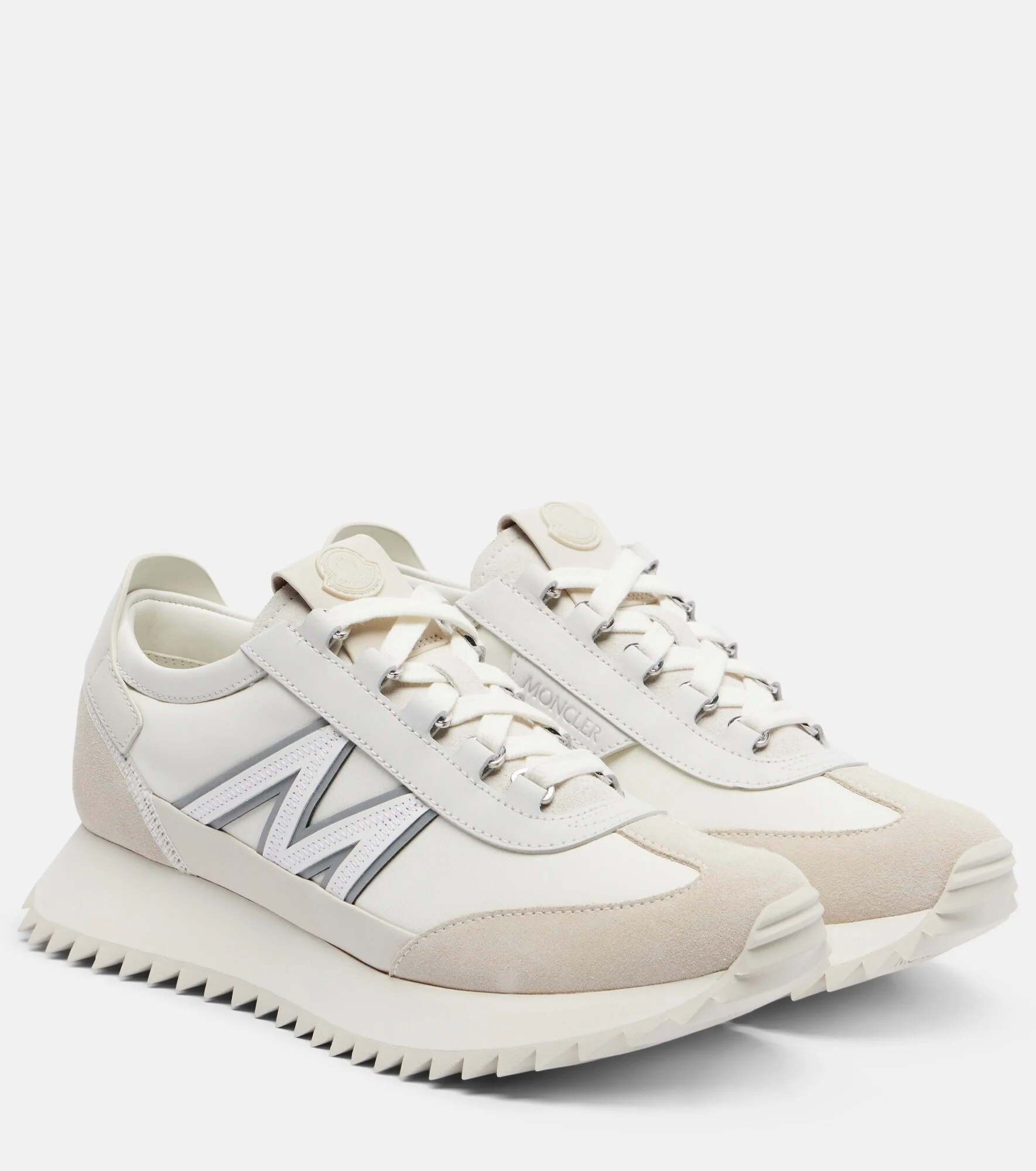 Pacey2 suede-trimmed sneakers - 1