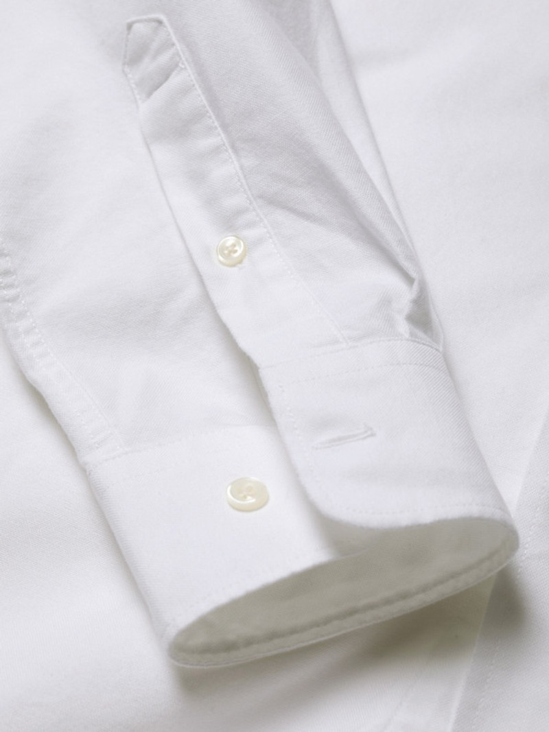 John Button Down Shirt Oxford Offwhite 3