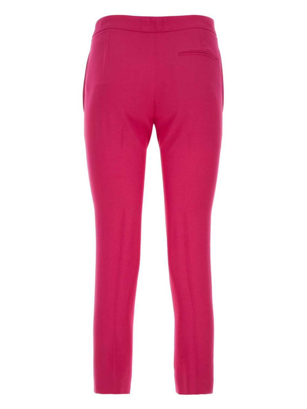 cropped straight-leg trousers - 2