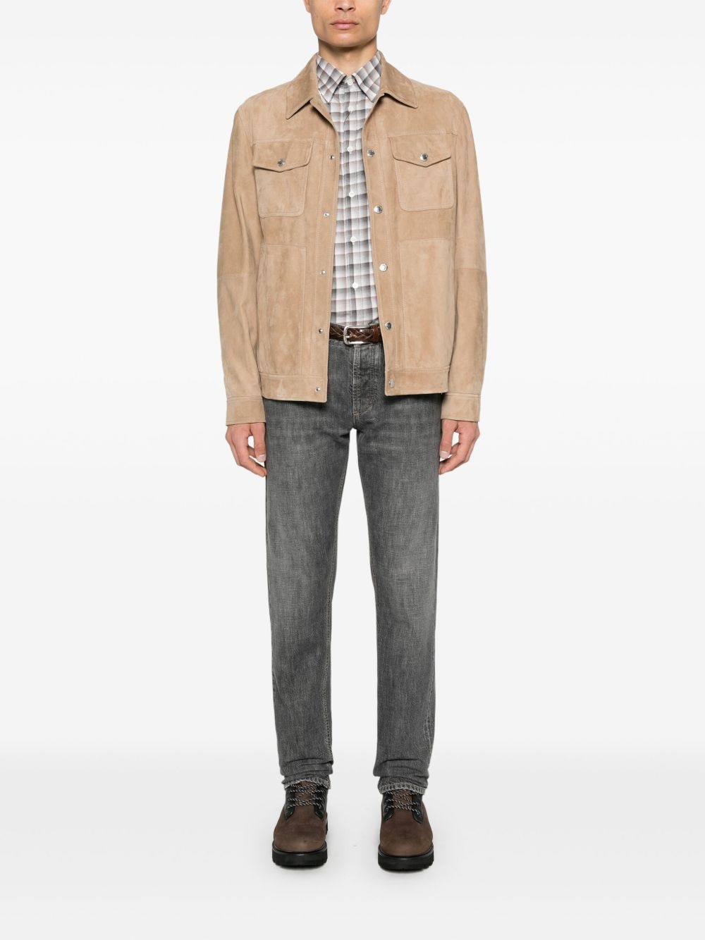 checked shirt - 2