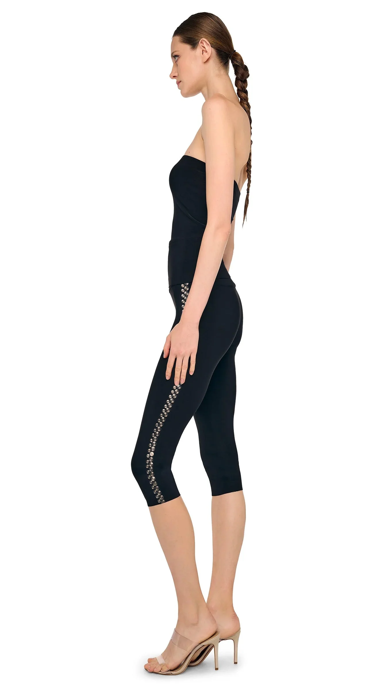 PEDAL PUSHER W/ STUDS - 1