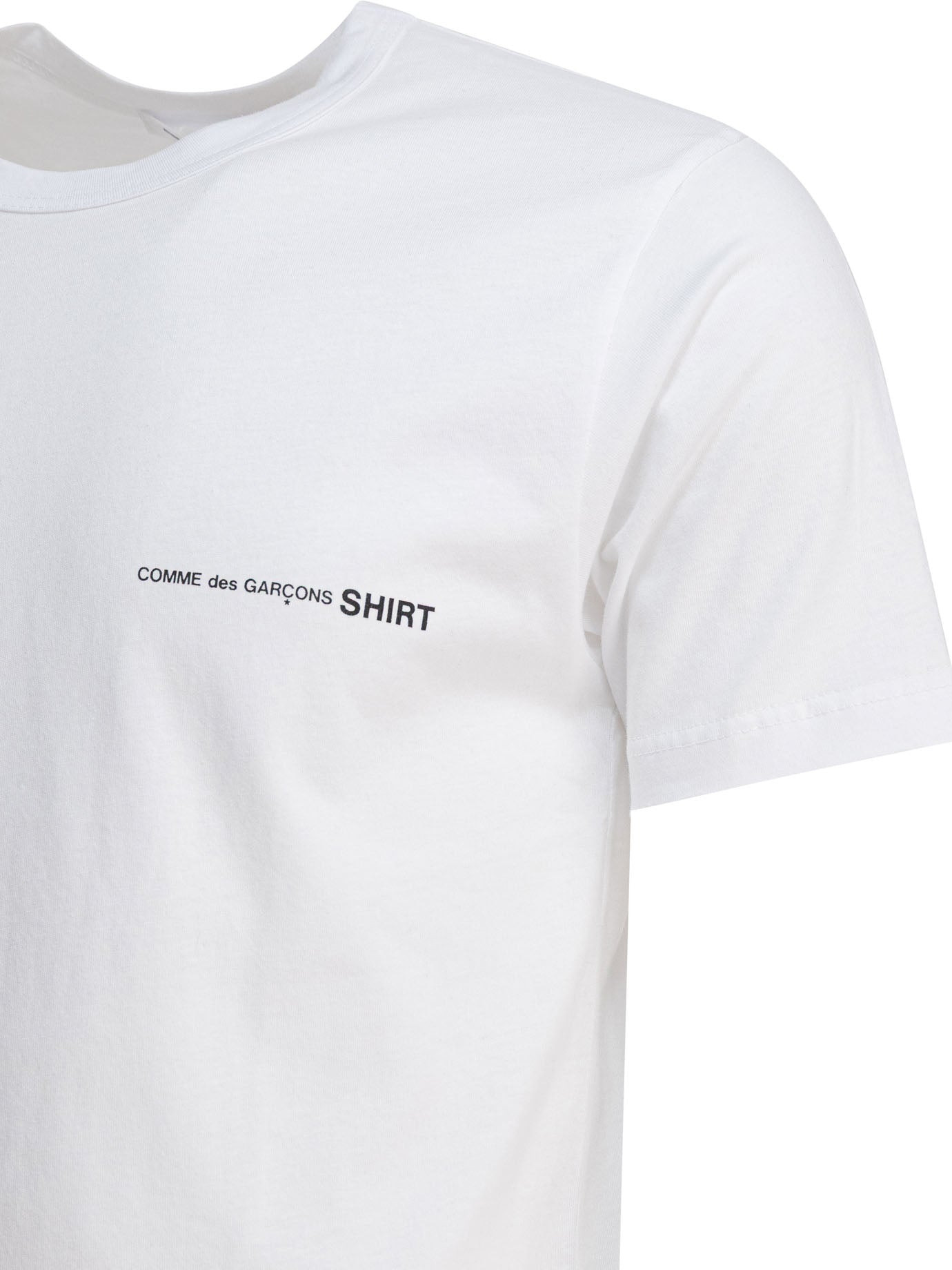Comme Des Garcons Shirt "cdg Shirt" T-shirt With Logo - 4