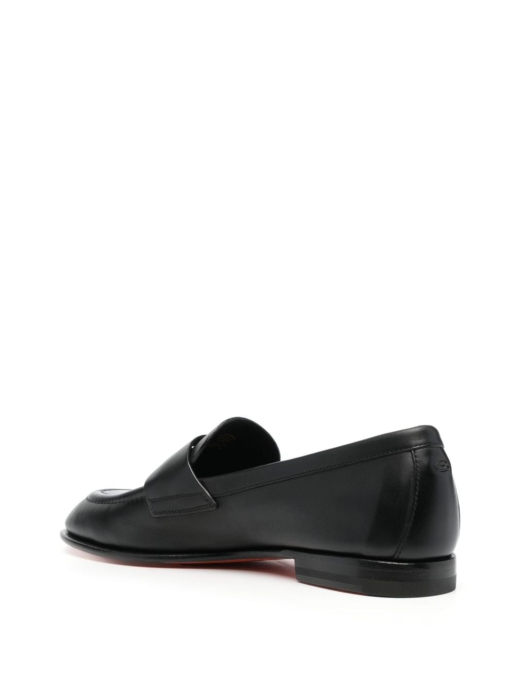 leather penny loafers - 3