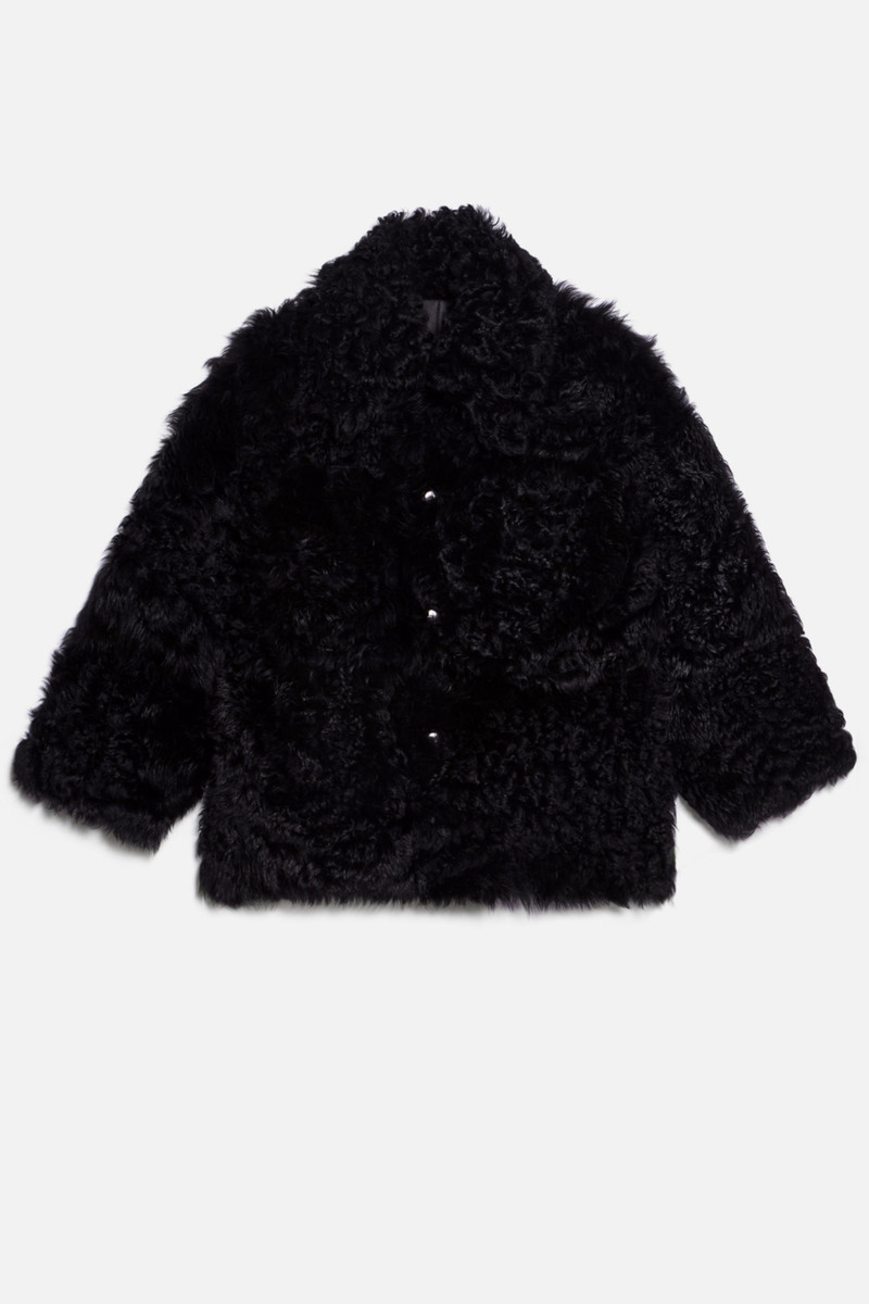 Shirt Coat In Shearling 1