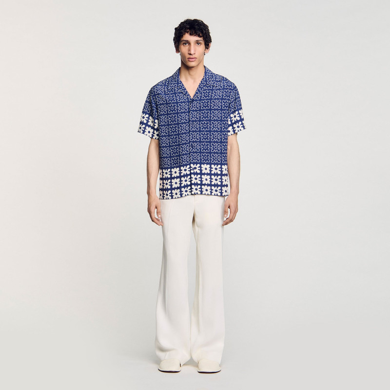 Sandro FLORAL MOTIF SHIRT outlook