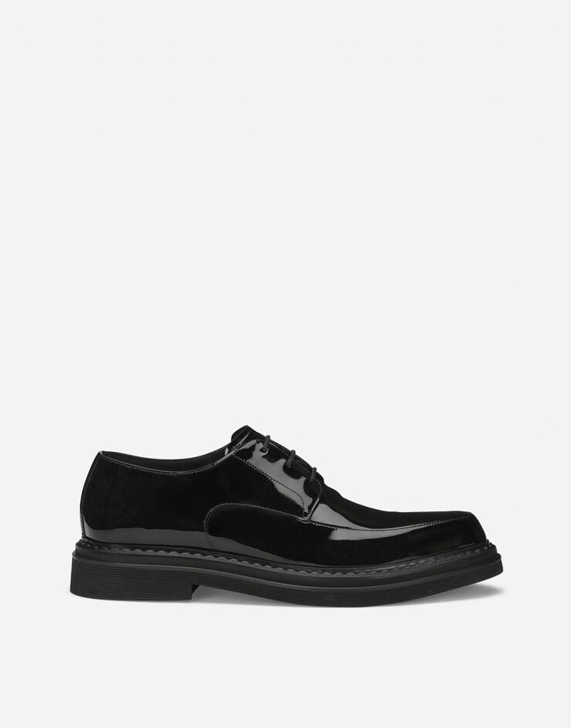 Patent leather Derby shoes - 1