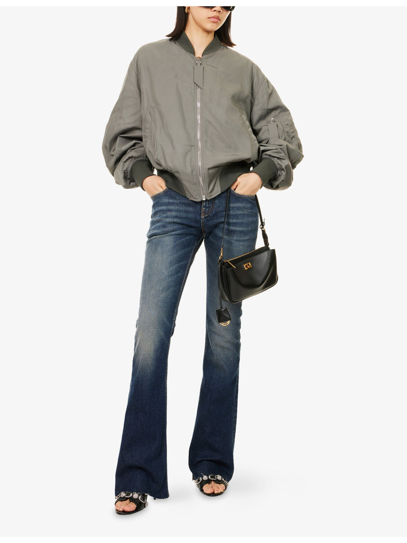BALENCIAGA Slim-Fit Bootcut-Leg Denim Jeans outlook