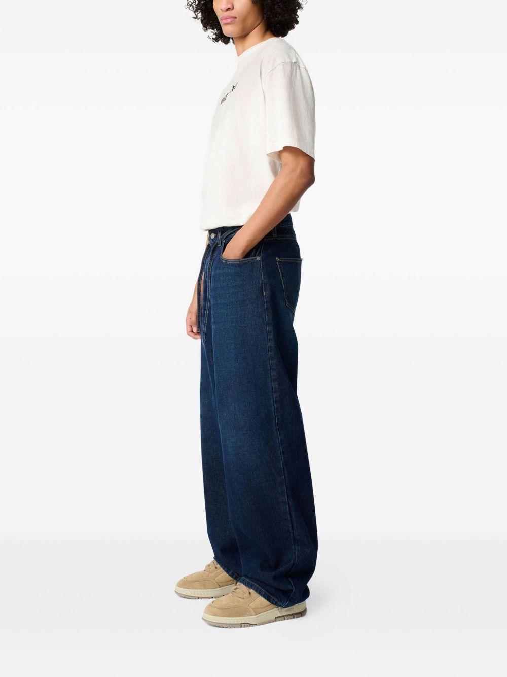 Arigato drawstring-fastening jeans - 3