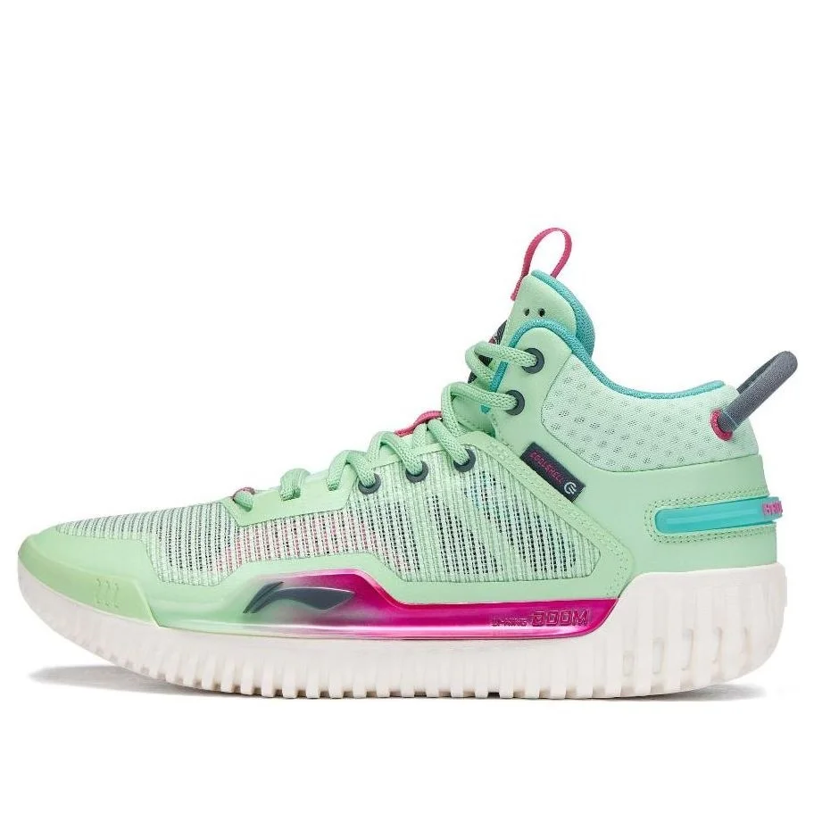 Li-Ning Badfive 3 Low 'Green Purple' ABFT005-4 - 1