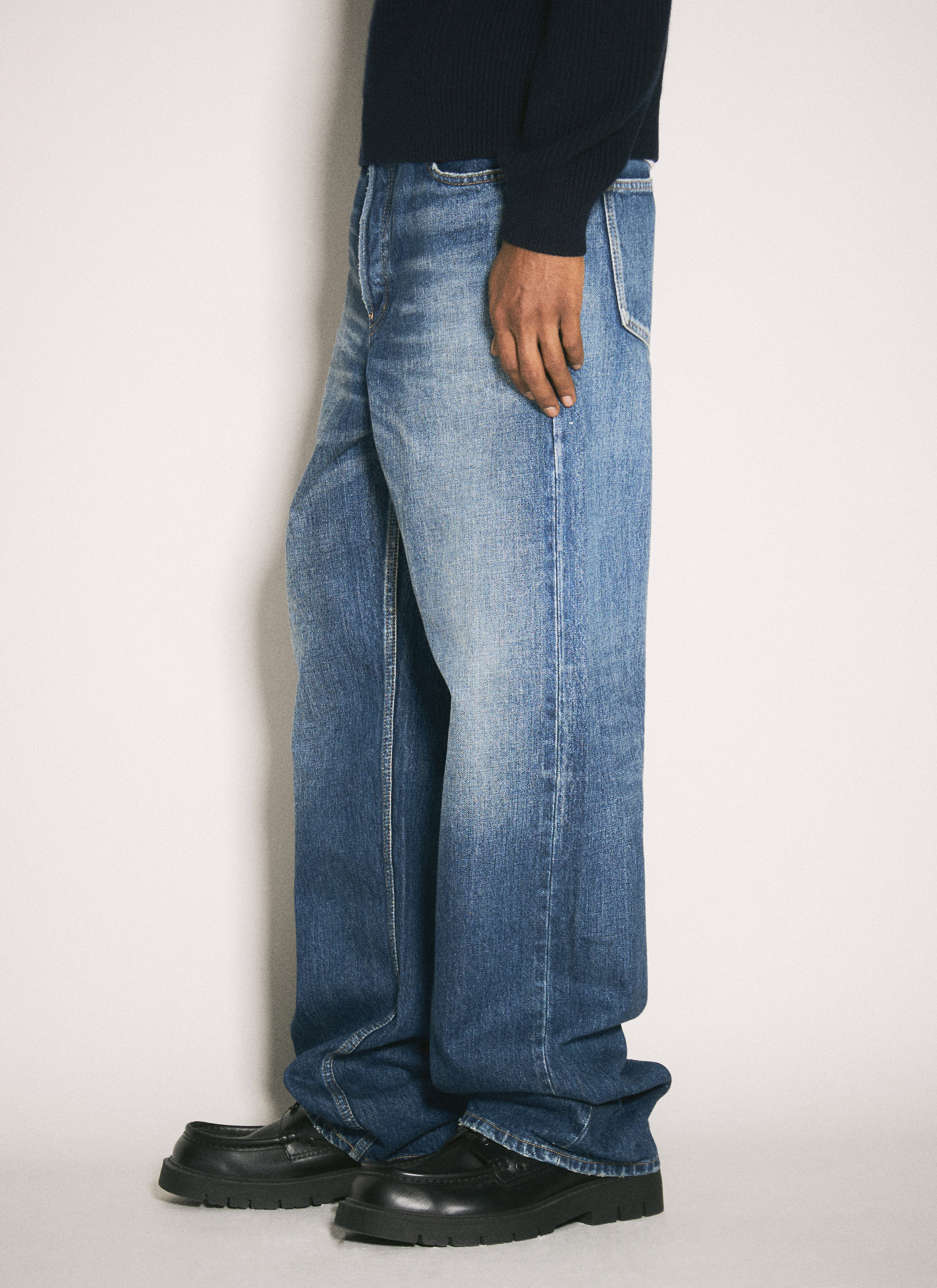 Saint Laurent Men High-Rise Jeans - 6