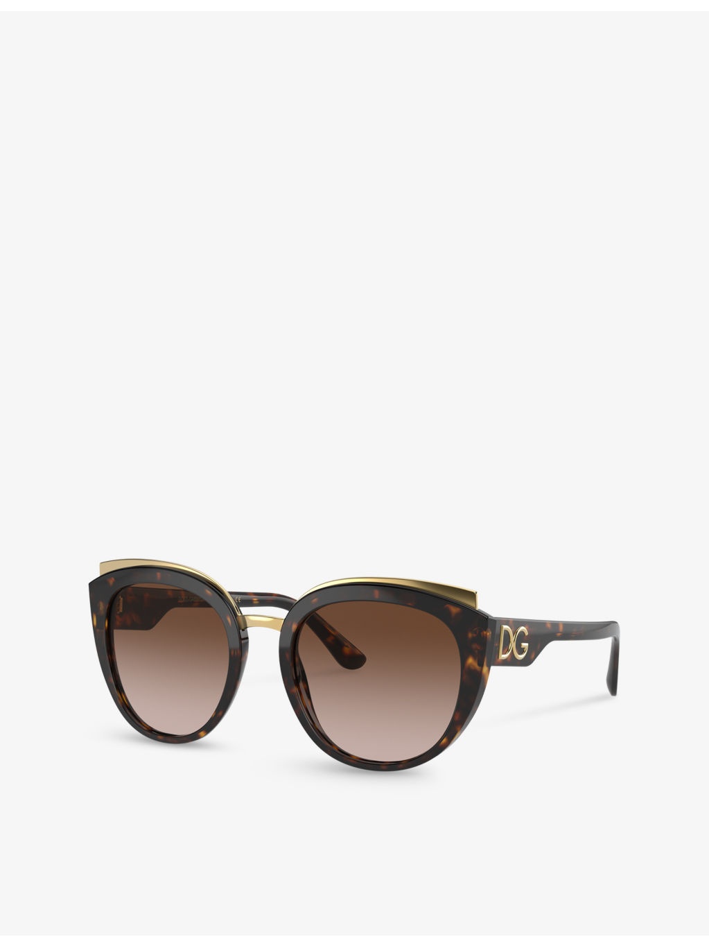 DG4383 butterfly-frame acetate sunglasses - 2