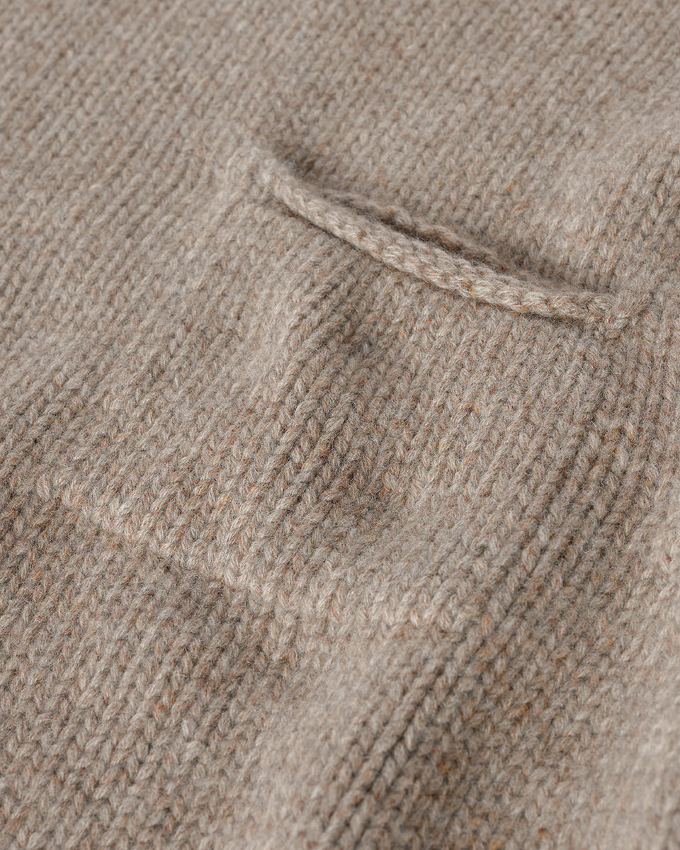 Brown Cashmere Turtleneck Jumper - 6