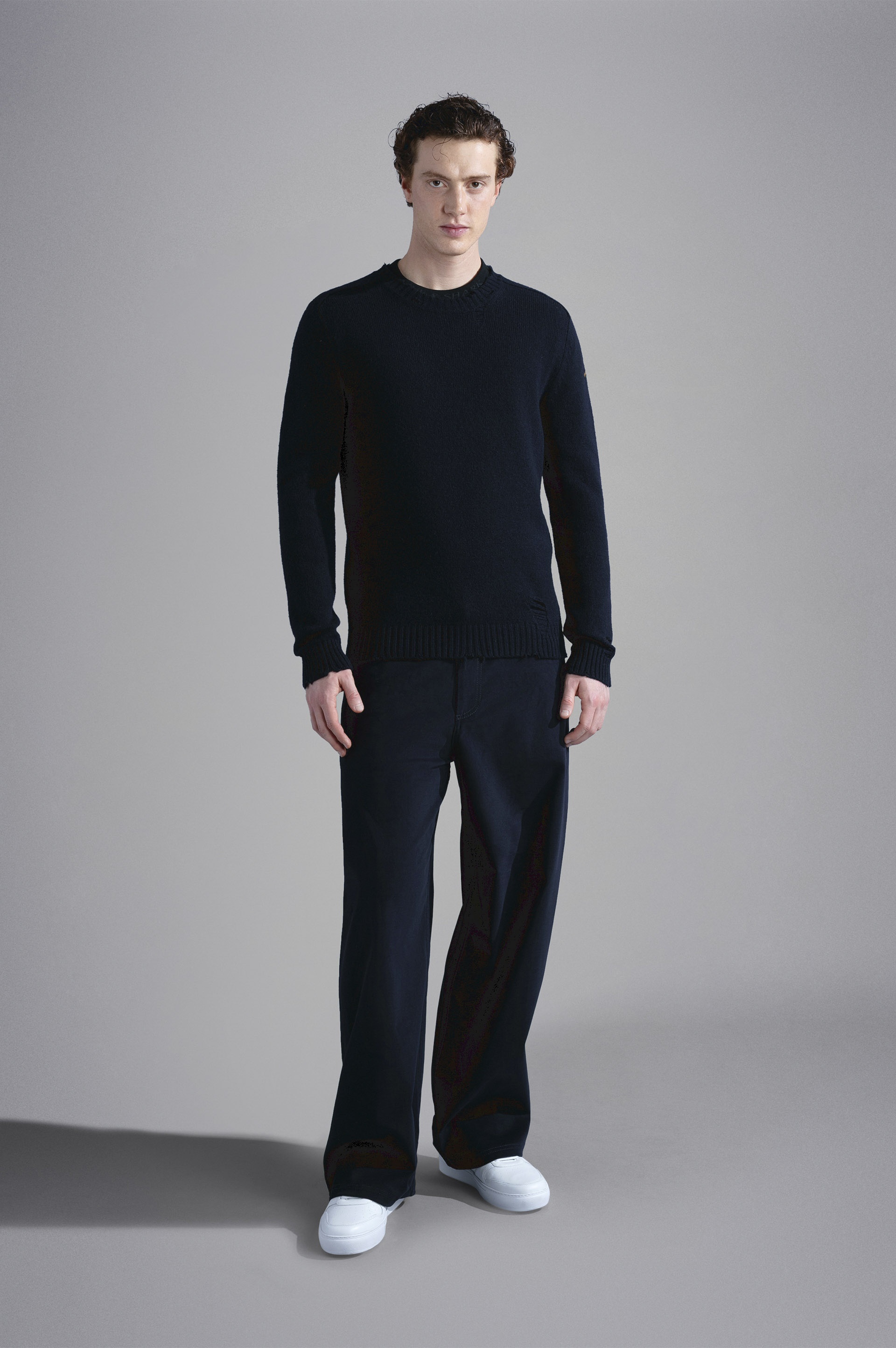 STRETCH COTTON 5-POCKETS TROUSERS - 2