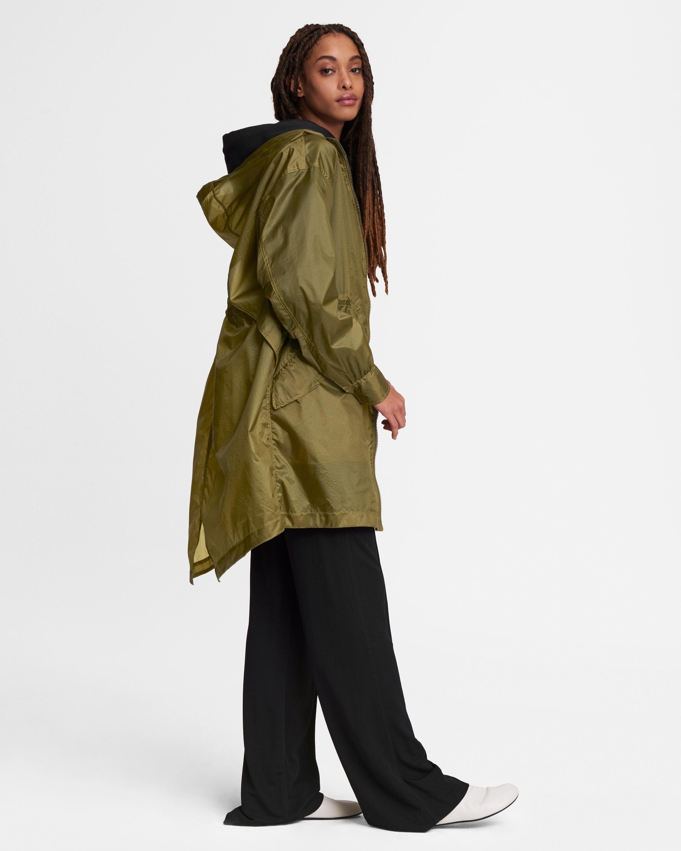 Adison Nylon Raincoat
Oversized Fit Jacket - 4
