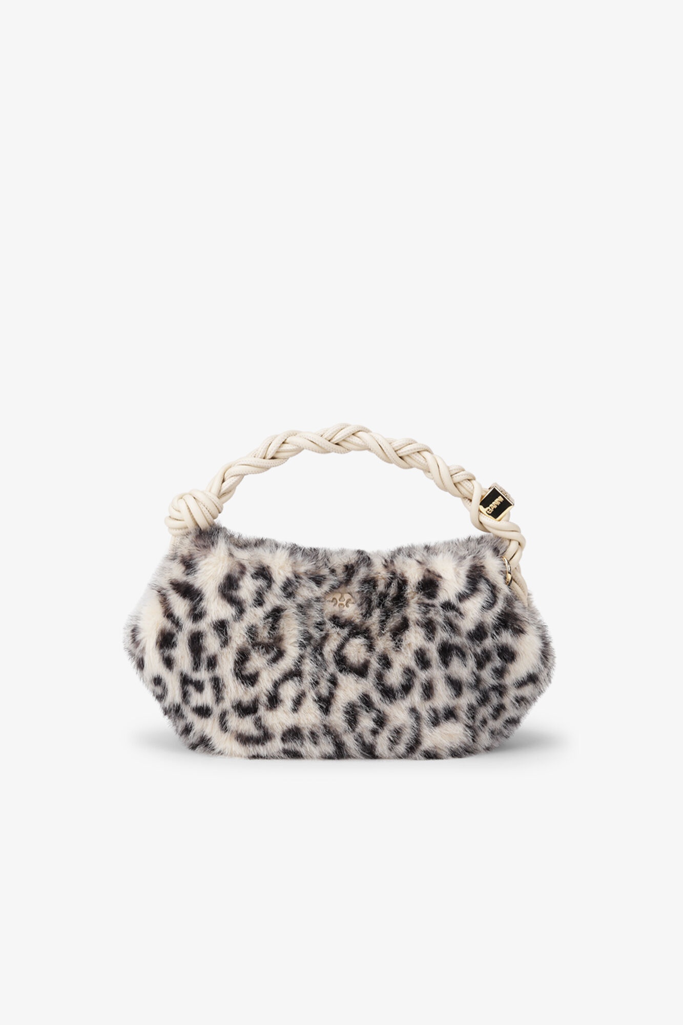 LEOPARD FUR MINI GANNI BOU BAG - 1