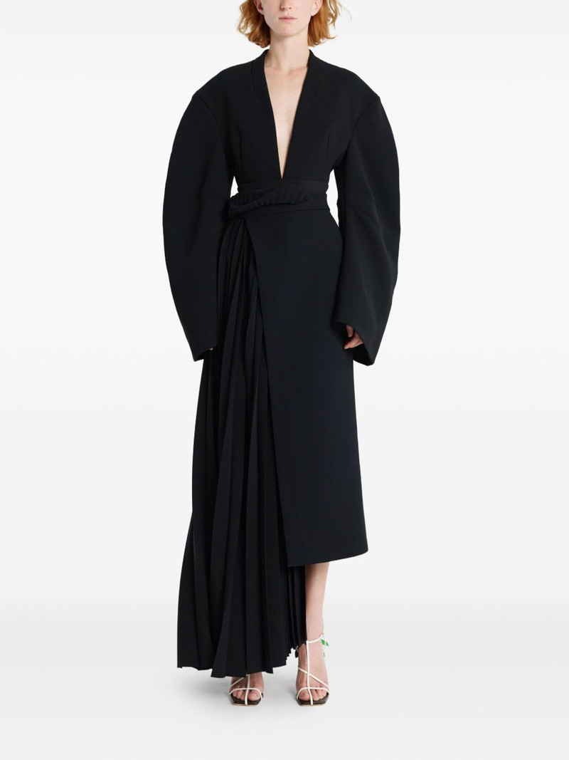 A.W.A.K.E. MODE pleated-insert skirt outlook