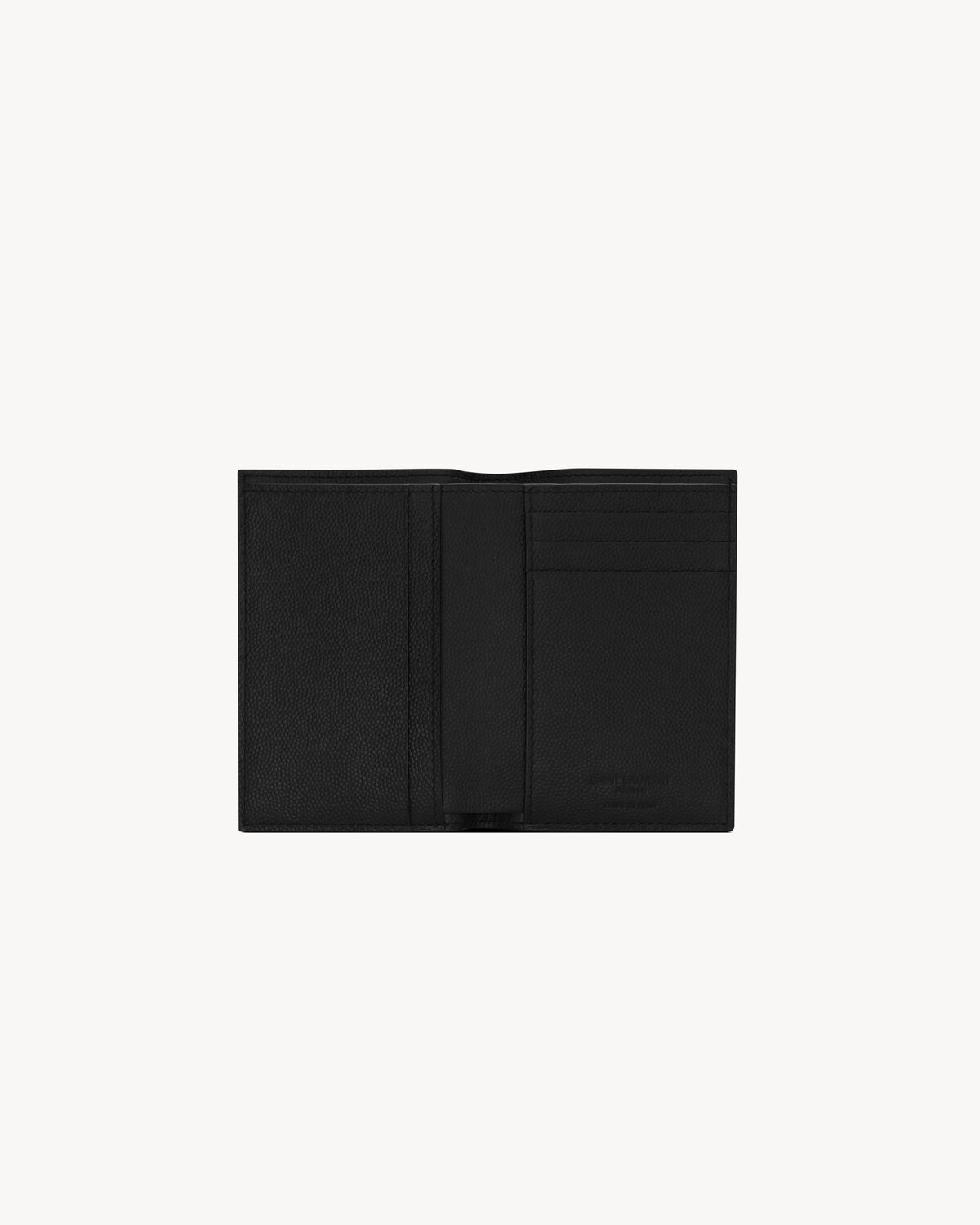 CREDIT CARD WALLET IN GRAIN DE POUDRE LEATHER - 4