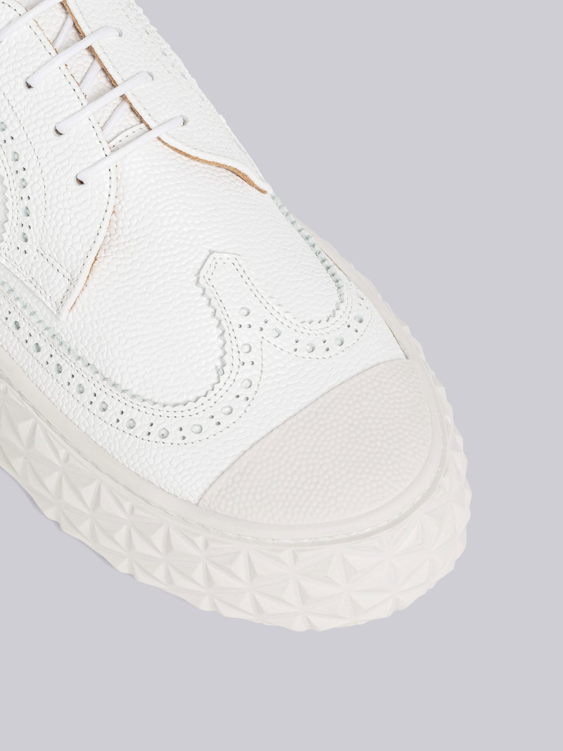 Thom Browne Vitello Calf Longwing Collegiate Low Top outlook