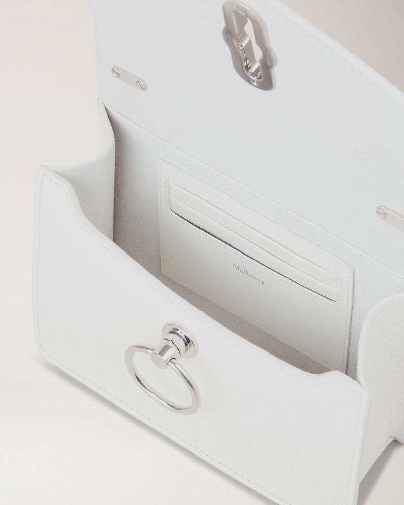 Small Amberley Crossbody White Small Classic Grain 5