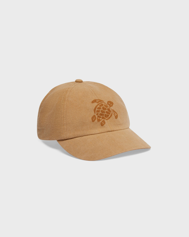 UNISEX LINEN CAP SOLID 4