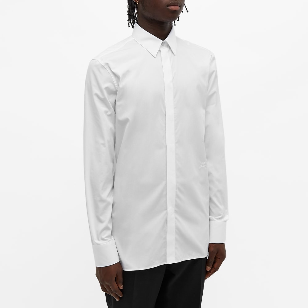 Givenchy 4G Embroidered Poplin Shirt - 4