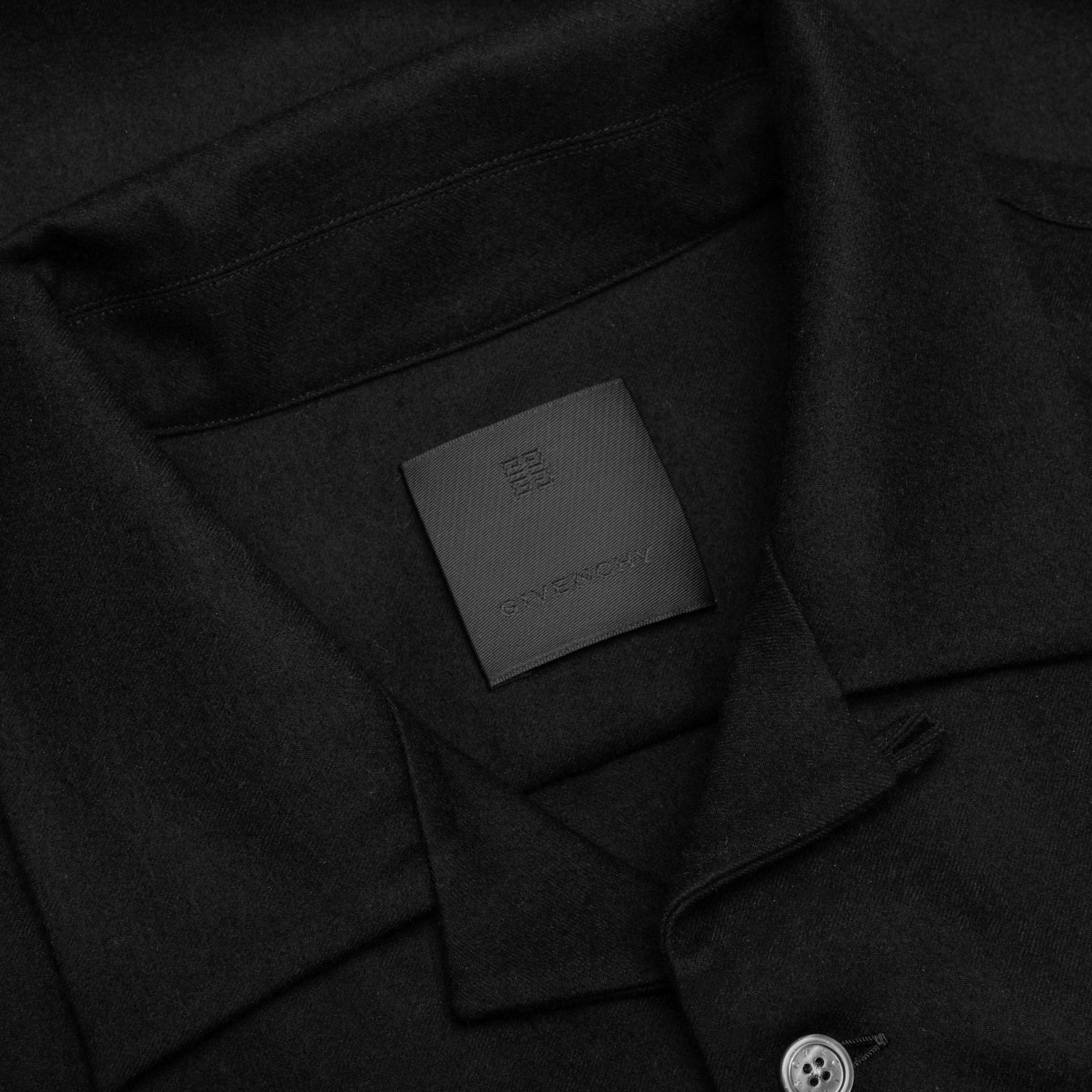 LONG SLEEVE OVERSHIRT - BLACK - 3