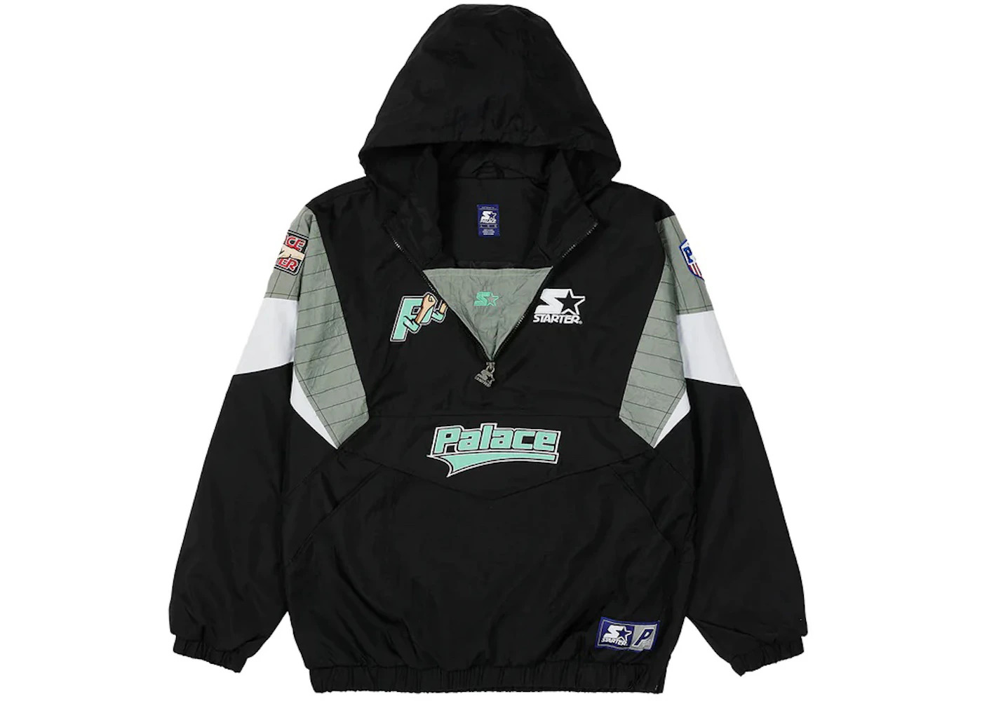 Palace x Starter Breakaway Jacket Black - 2