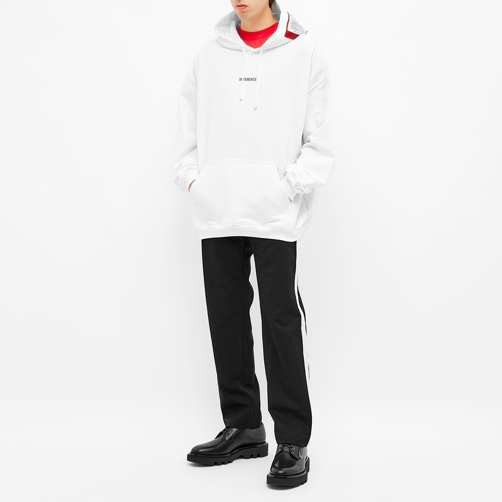 VETEMENTS Oversize Logo Patch Hoody - 7