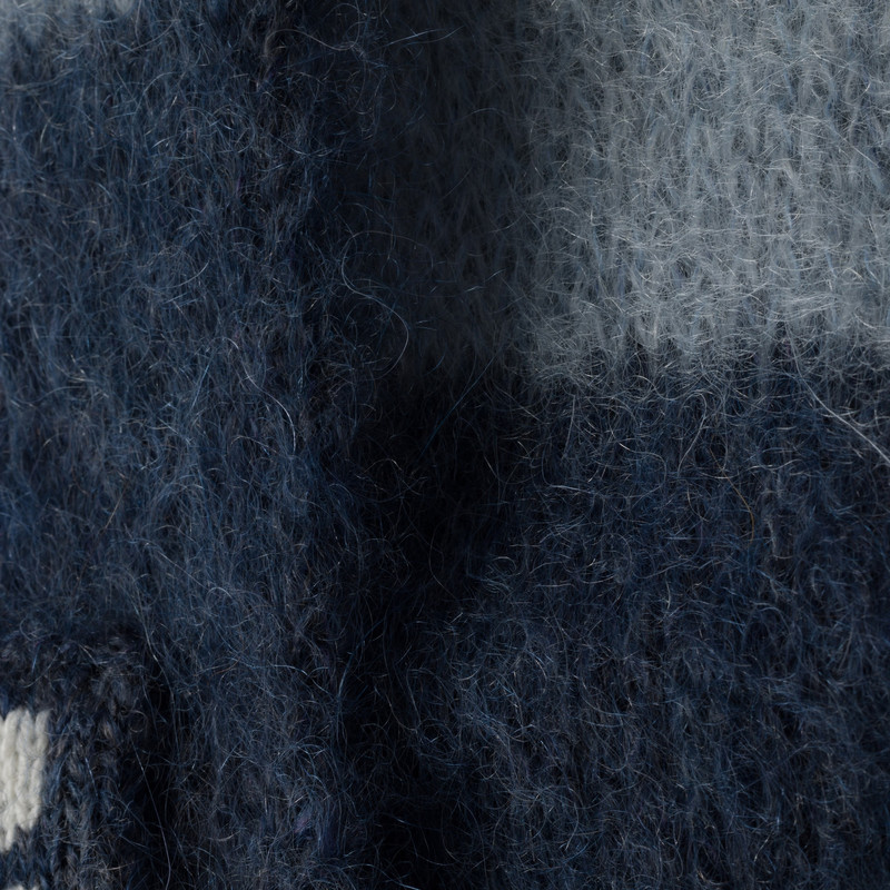 Miu Miu Wool scarf with fringes outlook