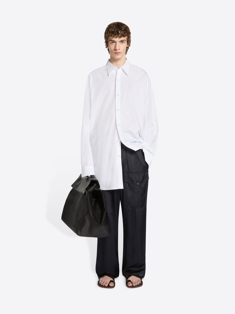 LEATHER TOP HANDLE BAG 7