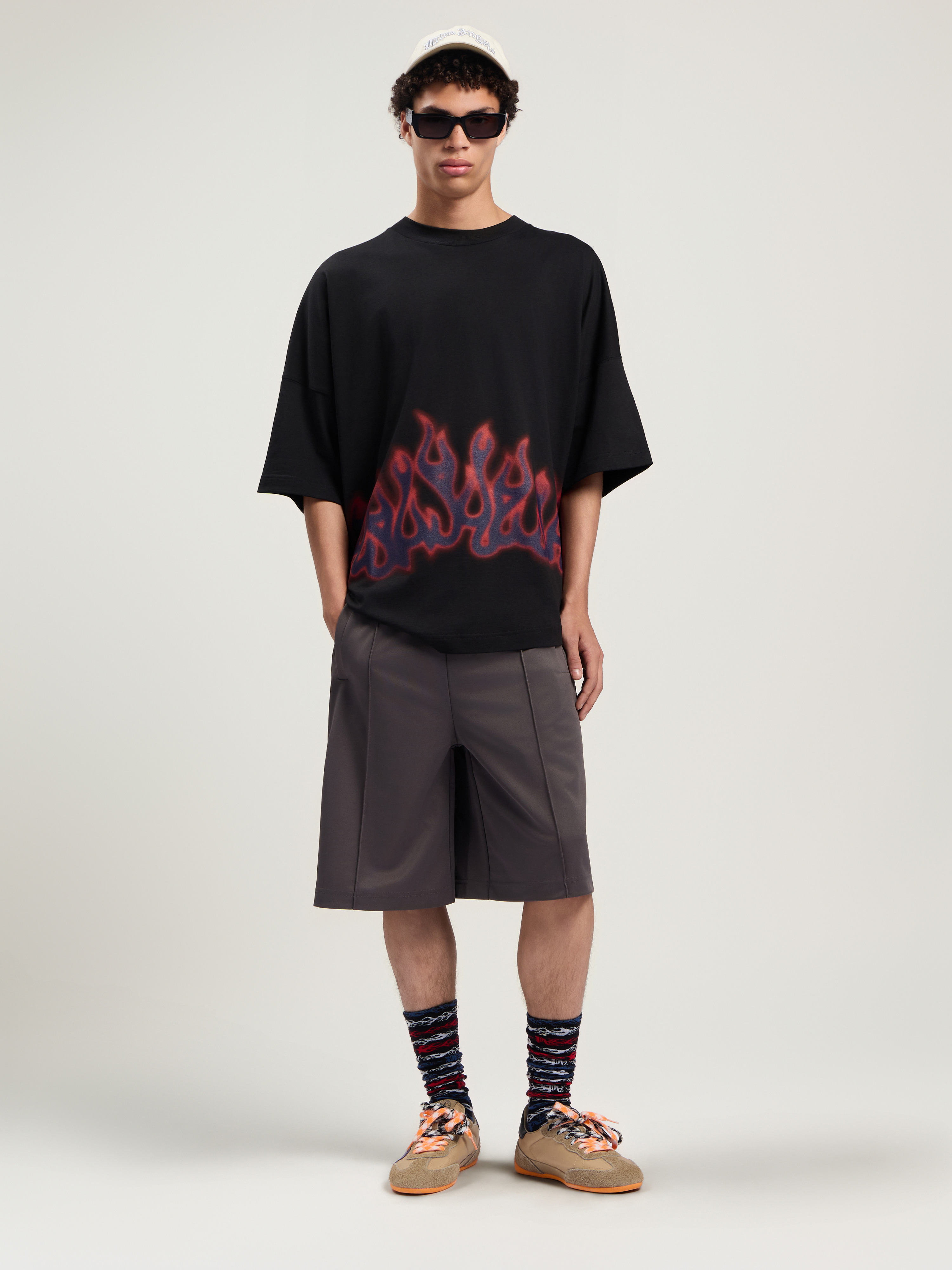 Flames Over T-Shirt - 2