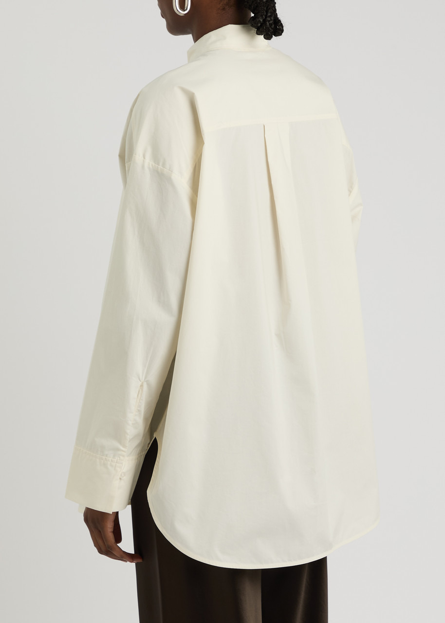 BY Malene Birger Derris Cotton-poplin Shirt - 3