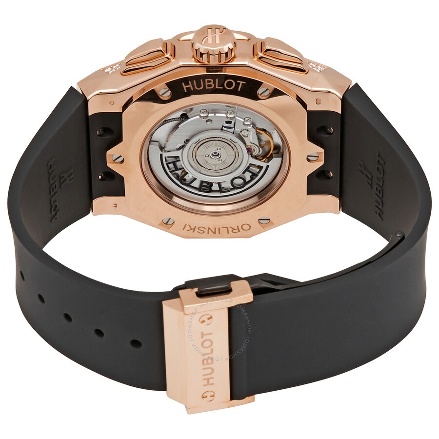 Hublot Classic Fusion Orlinksi Chronograph Automatic Diamond Black Dial Men's Watch 525.OX.0180.RX.1 - 3