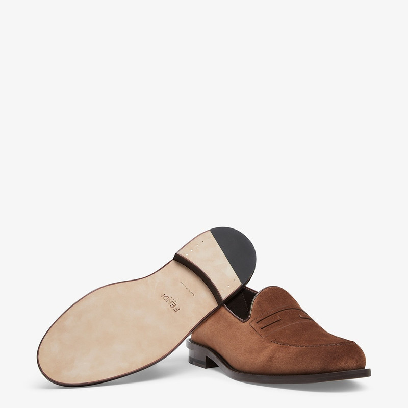 FENDI Baguette loafers outlook