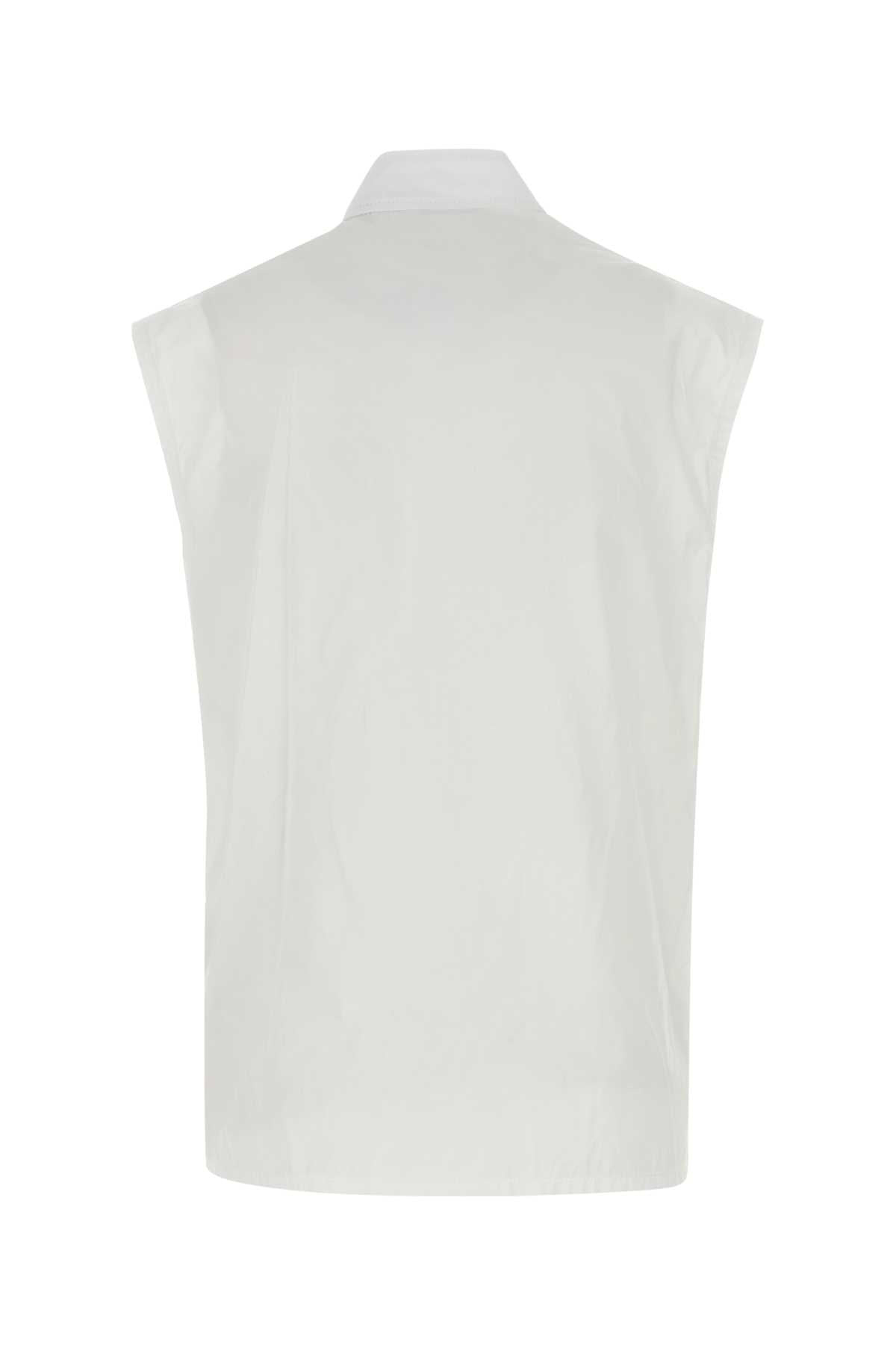 Burberry Women White Cotton Vest - 2