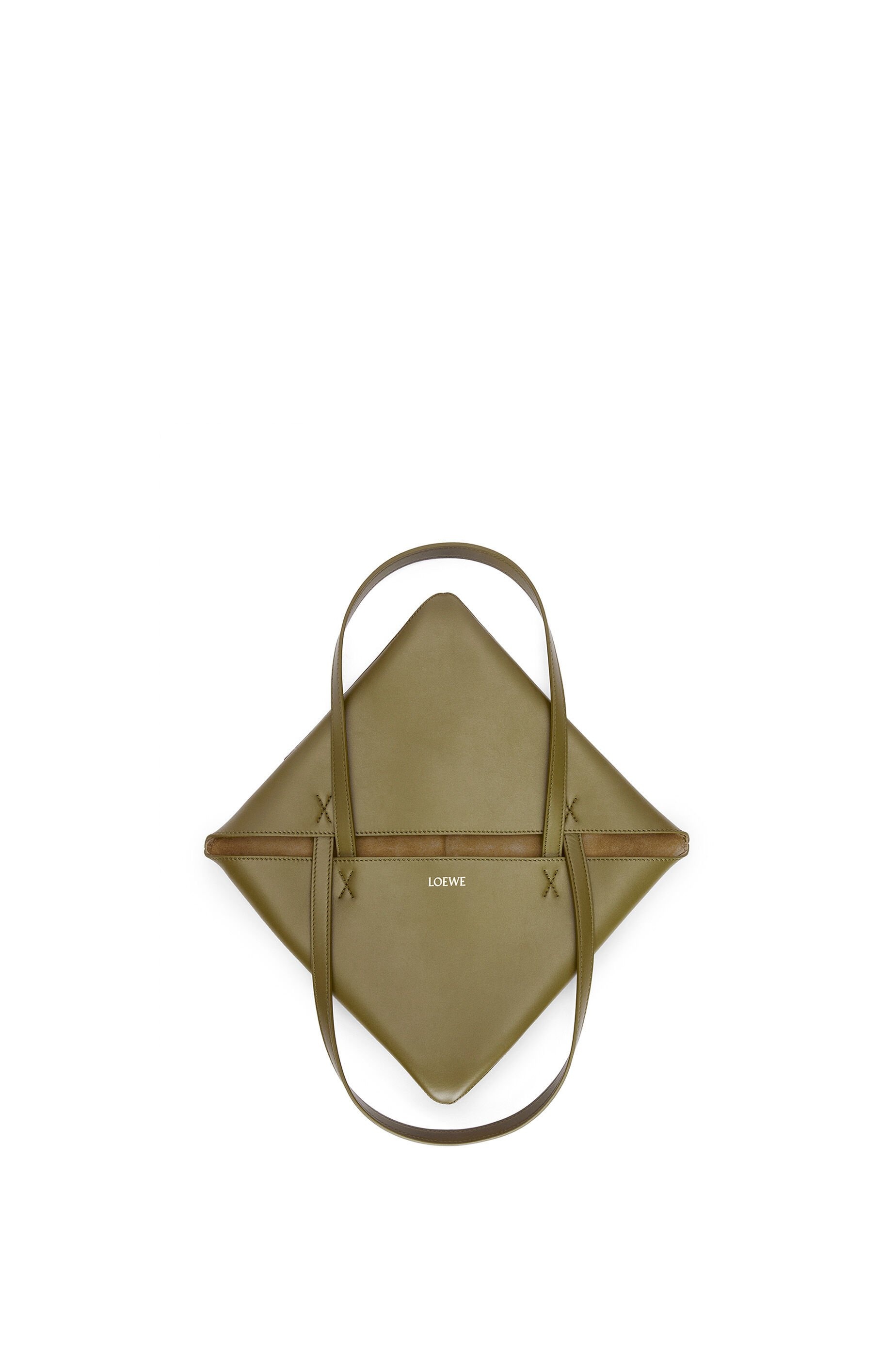 Puzzle Fold Tote in shiny calfskin - 8