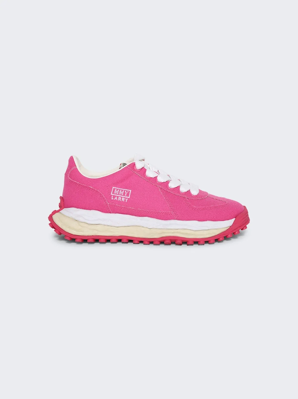 "larry" Og Sole Canvas Low-top Sneaker Pink - 1