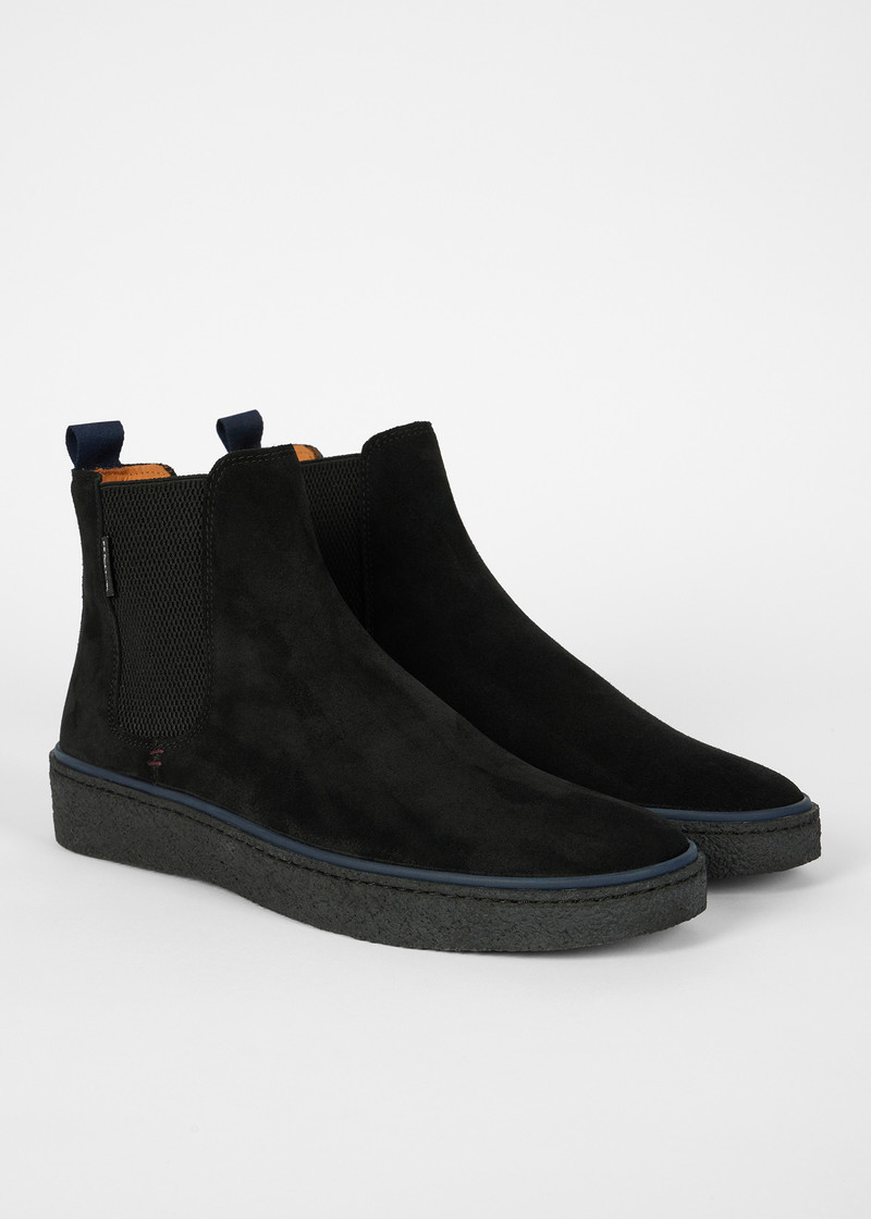 Black Suede 'Bash' Boots 4