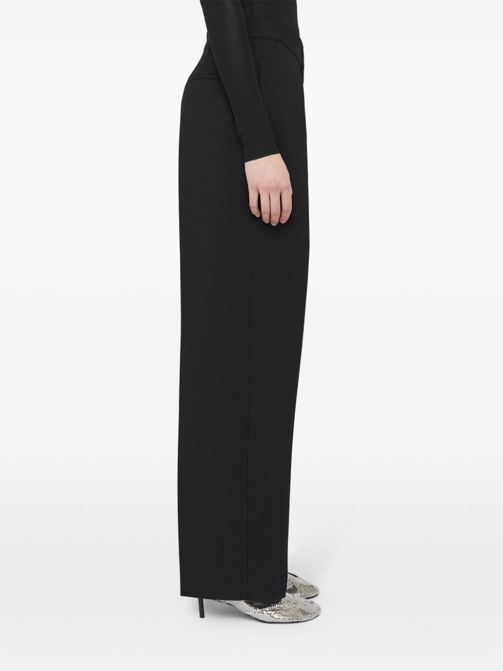tailored wool trousers - 3